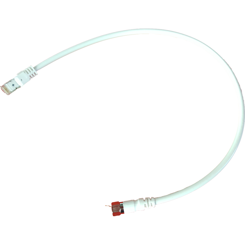 Cordon avec fiche RJ45 et fiche femelle Cuivre Coaxial ARTBALUN