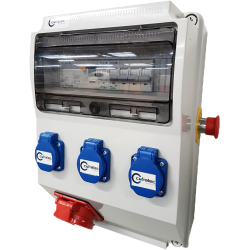 Coffret de Chantier 3 prises 230v / 1 prise 400v